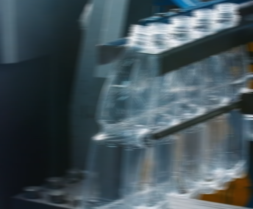 Panteemballasje som klargjøres for gjenvinning.